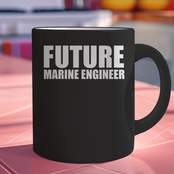 Future Marine Engineer College Graduate Graduation Graphic Print Coffee Mug