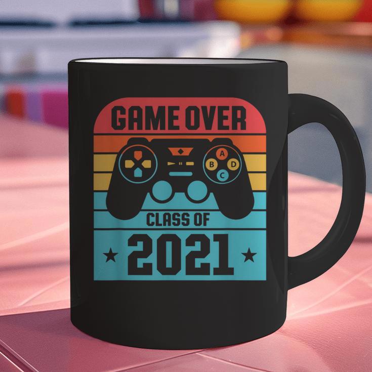 Game Over Class Of 2021 Shirt Students Graduation Graphic Print Coffee Mug