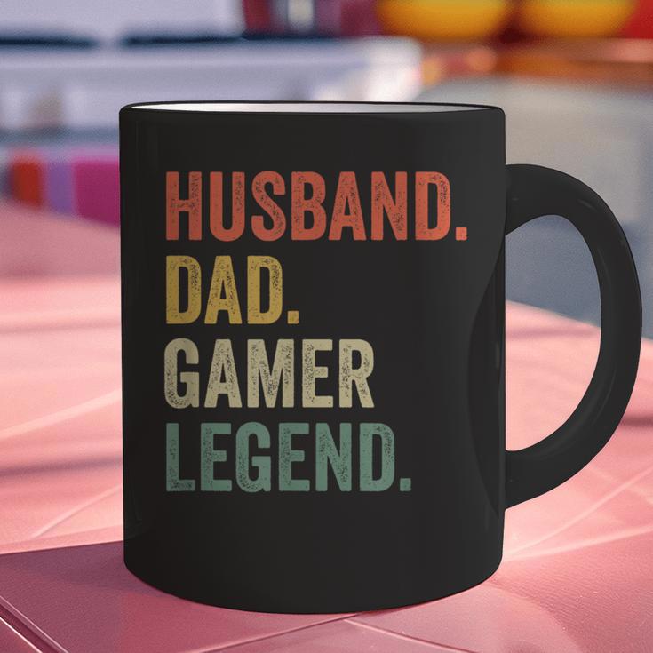 Gamer Husband Dad Video Game Legend Father's Day Graphic Print Coffee Mug Gamer Husband Dad Video Game Legend Father's Day Graphic Print Coffee Mug