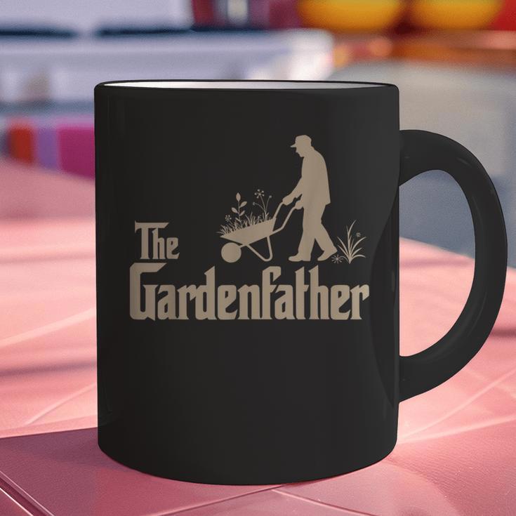 Gardening For Men Gardener Dad The Gardenfather Graphic Print Coffee Mug