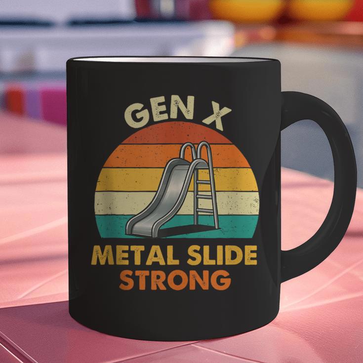 Gen X Slide Strong Generation X Gen Xer Nostalgia Graphic Print Coffee Mug Gen X Slide Strong Generation X Gen Xer Nostalgia Graphic Print Coffee Mug
