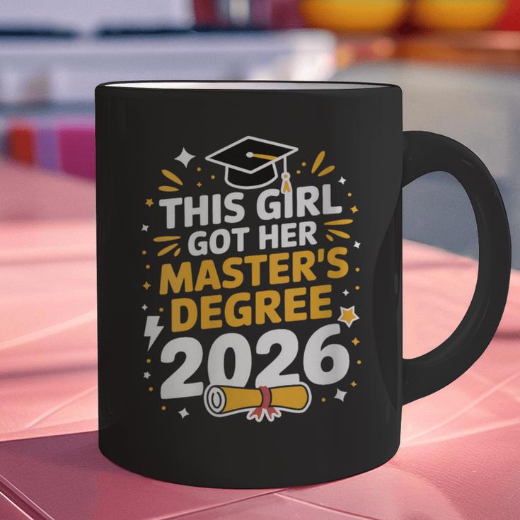 This Girl Got Her Masters Degree Graduation Mastered It 2026 Graphic Print Coffee Mug