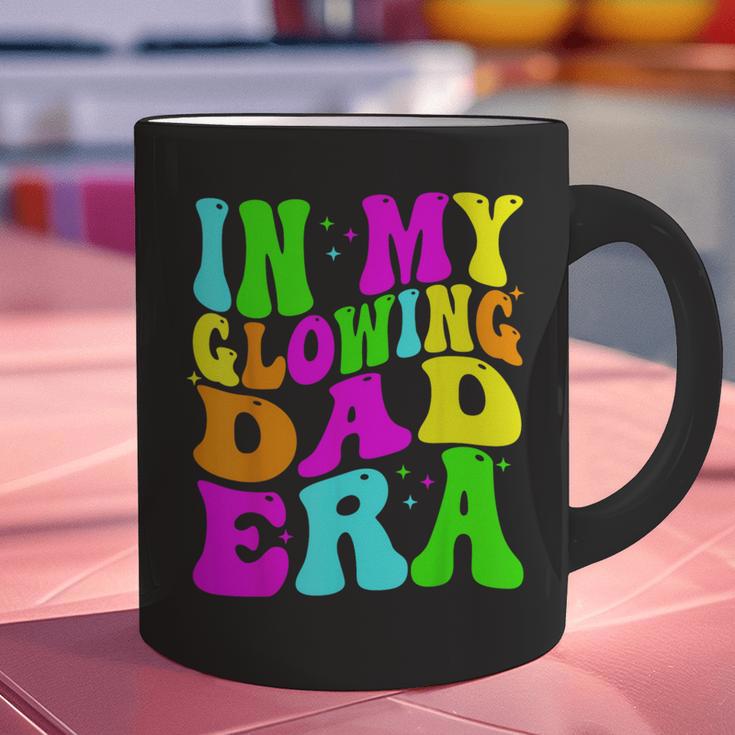 In My Glowing Dad Era Groovy Colorful Bright Graphic Print Coffee Mug