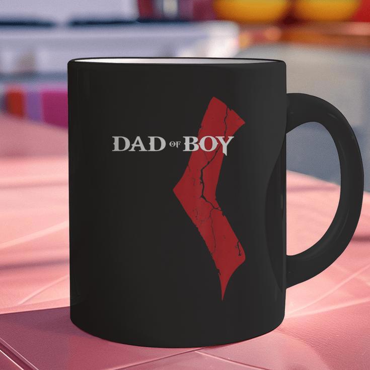God Of Boy Dad Video Game Tshirt Father's Day Edition Graphic Print Coffee Mug