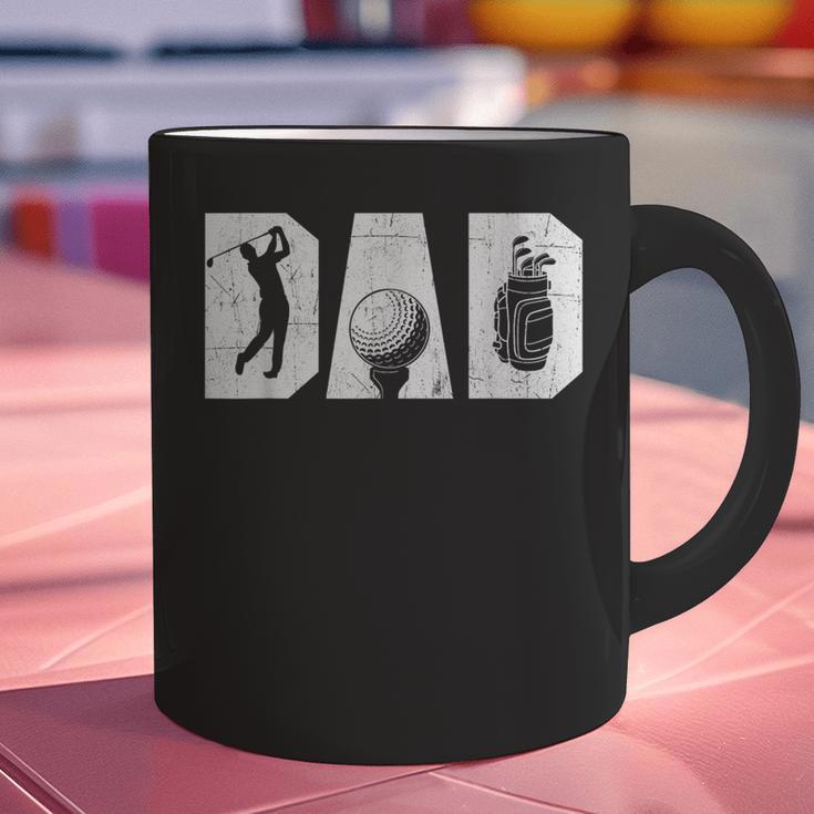 Golfing Dad Golf Lover Golfing Putter Golfer Graphic Print Coffee Mug