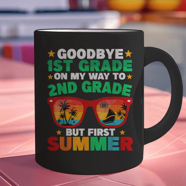 Goodbye 1st Grade First Summer Graduation Last Day Boys Graphic Print Coffee Mug