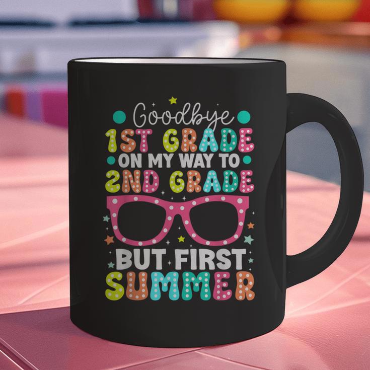 Goodbye 1st Grade Graduation To Second Grade First Summer Graphic Print Coffee Mug