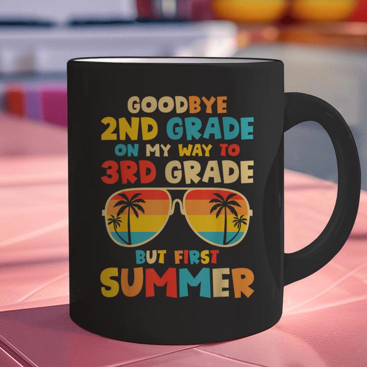 Goodbye 2nd Grade Graduation To 3rd Grade Hello Summer Kids Graphic Print Coffee Mug