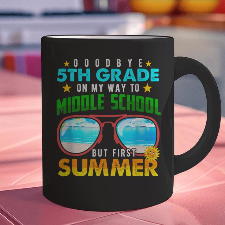 Goodbye 5th Grade Graduation To 6th Grade Hello Summer Kids Graphic Print Coffee Mug