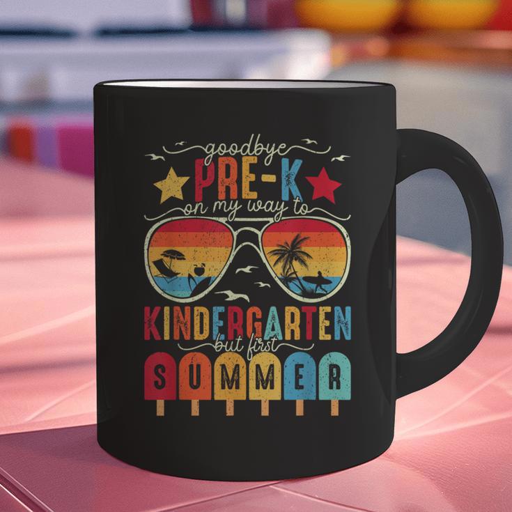Goodbye Pre-k Graduation Kindergarten Summer Break Graduate Graphic Print Coffee Mug