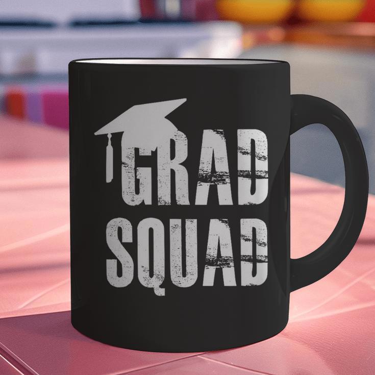 Grad Squad Graduate Graduation T-Shirt Graduation Idea Graphic Print Coffee Mug