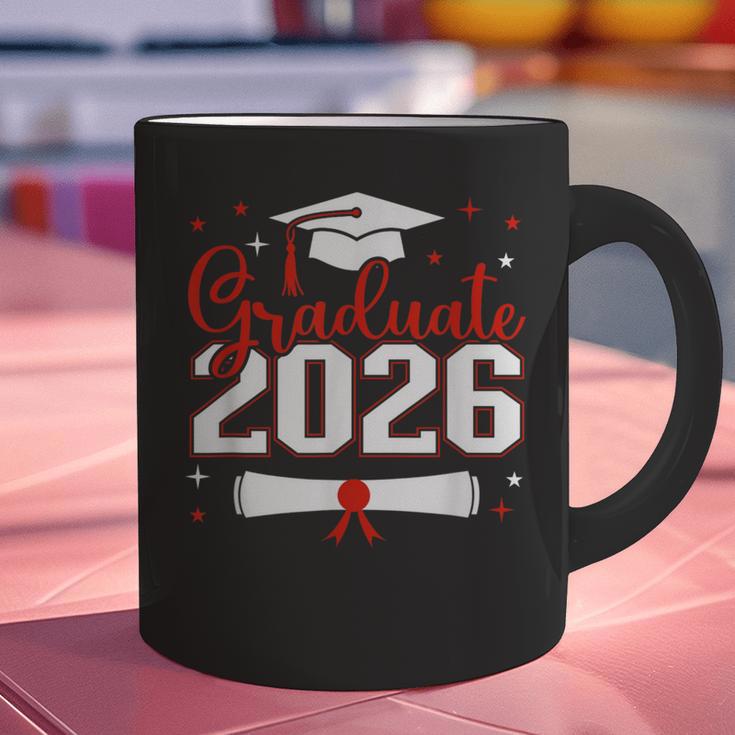Graduate 2026 For Class Of 2026 Graduation Graphic Print Coffee Mug