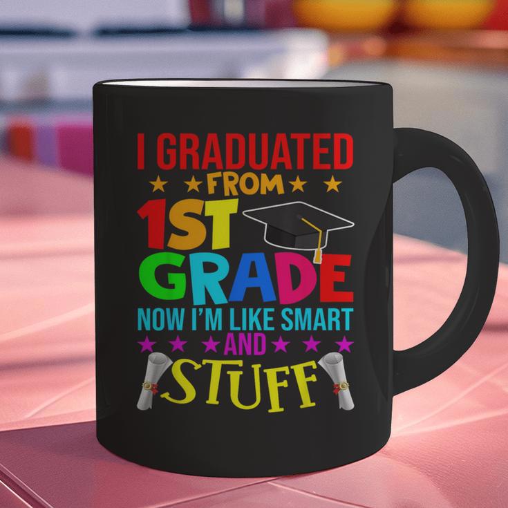I Graduated From 1st Grade Graduation Matching Student Graphic Print Coffee Mug