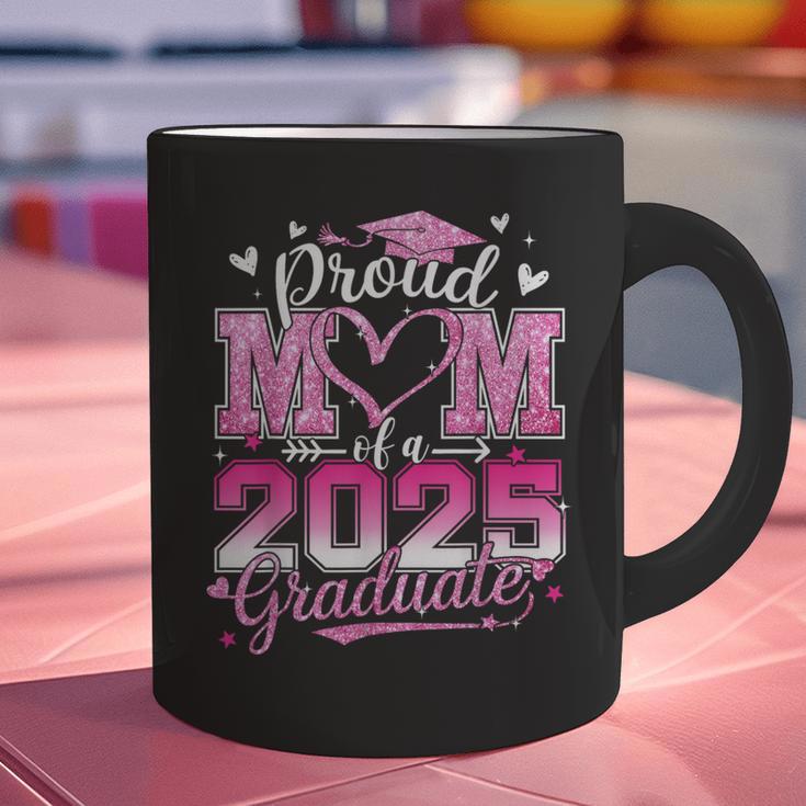 Graduation 2025 Proud Mom Of 2025 Graduate Floral Women Graphic Print Coffee Mug