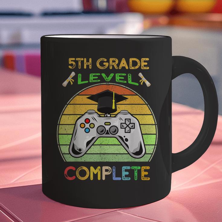 Graduation 5th Grade Level Complete Gamer Class 2021 Gaming Graphic Print Coffee Mug