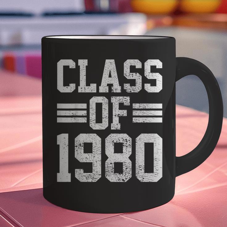 Graduation Class 1980 Graphic Print Coffee Mug