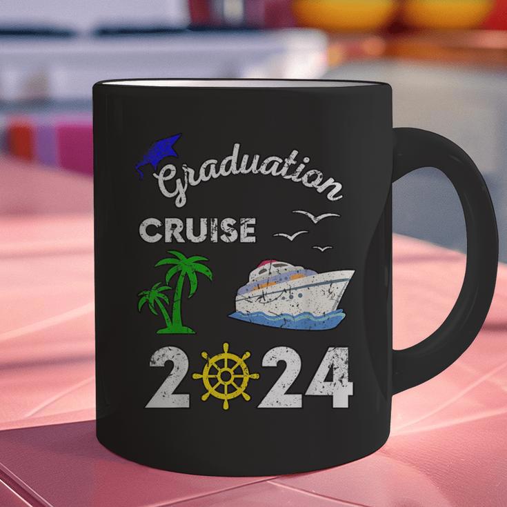 Graduation Cruise 2024 Ship Boat Vacation Summer Vacation Men Women Kids Graphic Print Coffee Mug