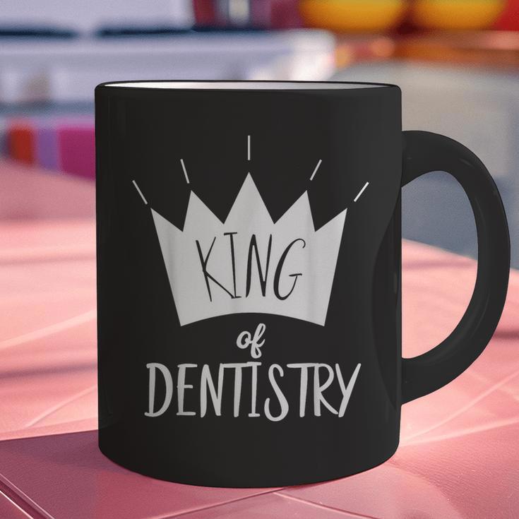 Graduation King Of Dentistry Dentist Or Hygienist Graphic Print Coffee Mug