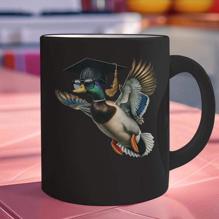 Graduation Mallard Duck Hunter Hunting Season Grad Hunting Graphic Print Coffee Mug