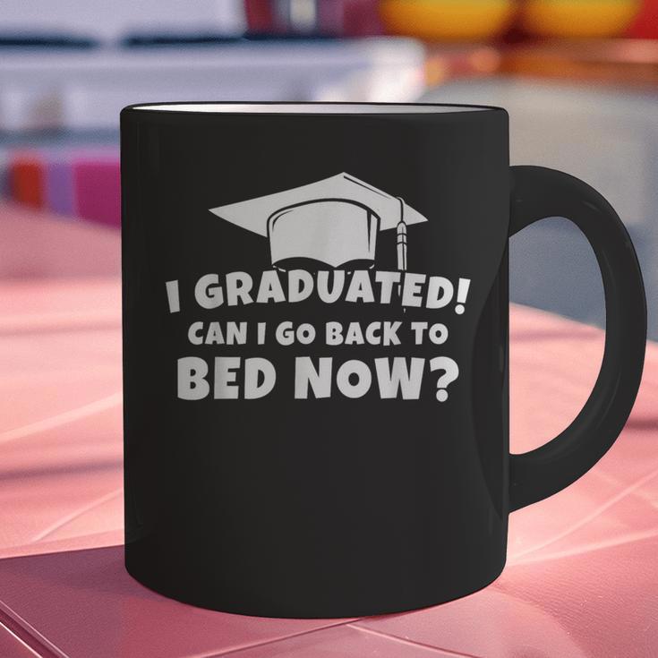 Graduation Motivation Joke University High School Student Graphic Print Coffee Mug