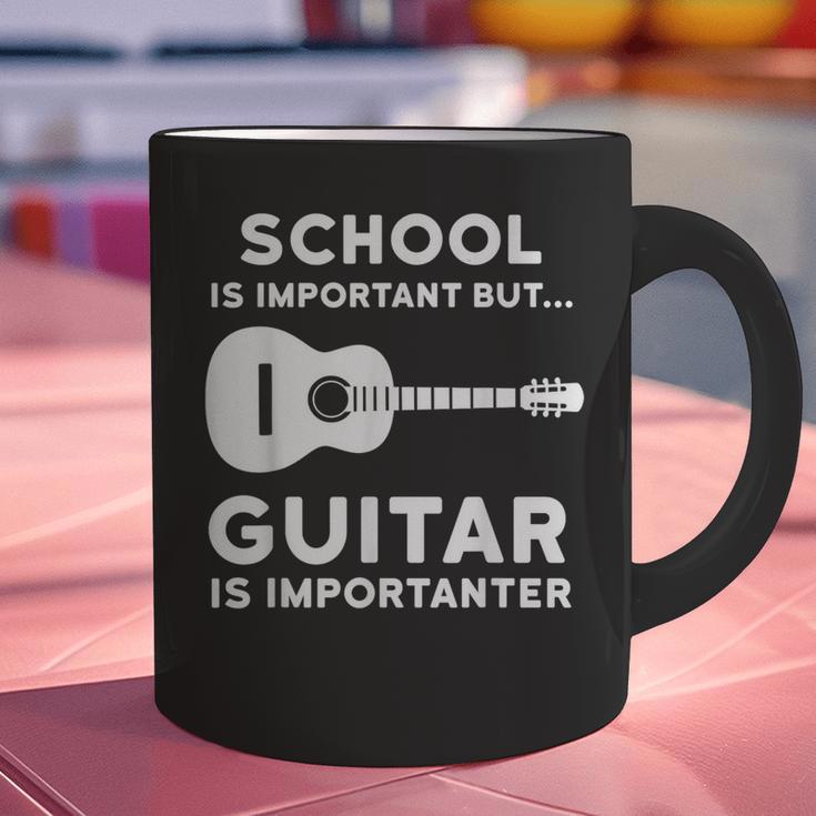 Graduation Shirt For Guitar Players & Band Member Graphic Print Coffee Mug