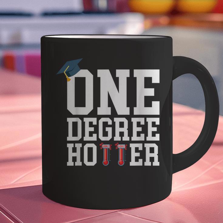 Graduation Shirts 2021 2022 One Degree Hotter Graduate Graphic Print Coffee Mug