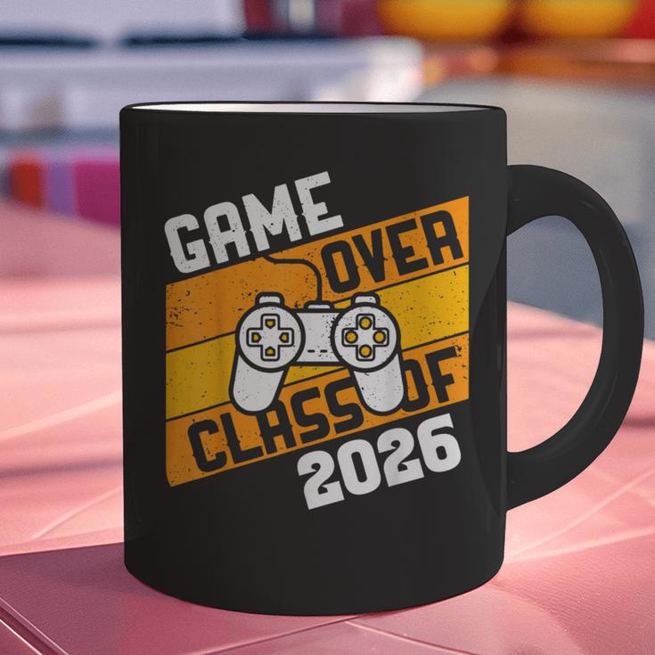 Graduation Video Gamer Game Over Class Of 2026 Senior Graphic Print Coffee Mug