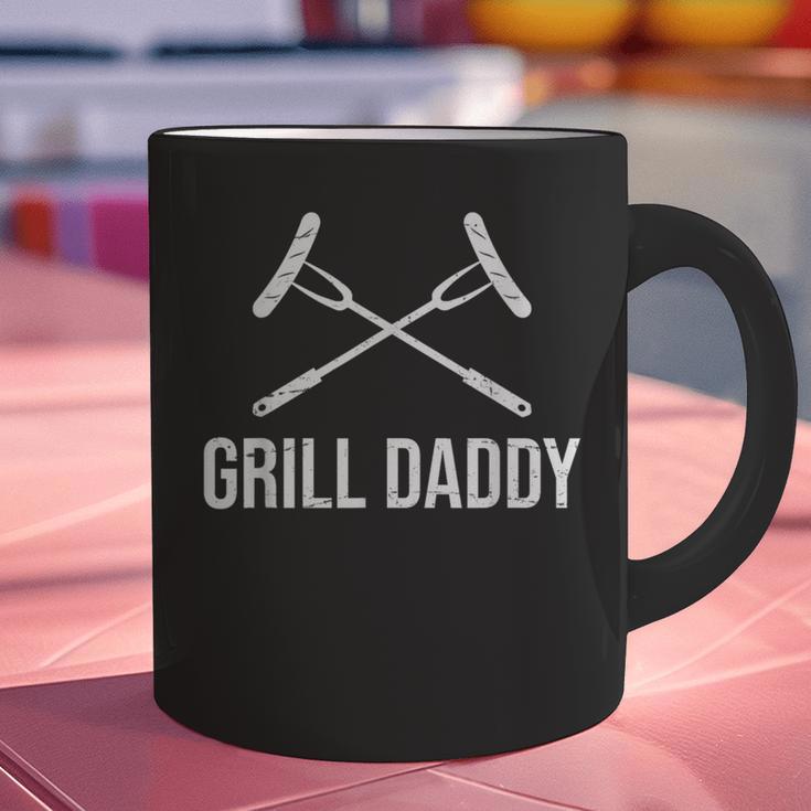 Grill Daddy Grillfather-Grill Dad Graphic Print Coffee Mug Grill Daddy Grillfather-Grill Dad Graphic Print Coffee Mug
