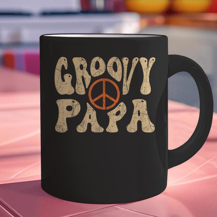 Groovy Papa 70s Aesthetic Nostalgia 1970's Retro Dad Graphic Print Coffee Mug Groovy Papa 70s Aesthetic Nostalgia 1970's Retro Dad Graphic Print Coffee Mug