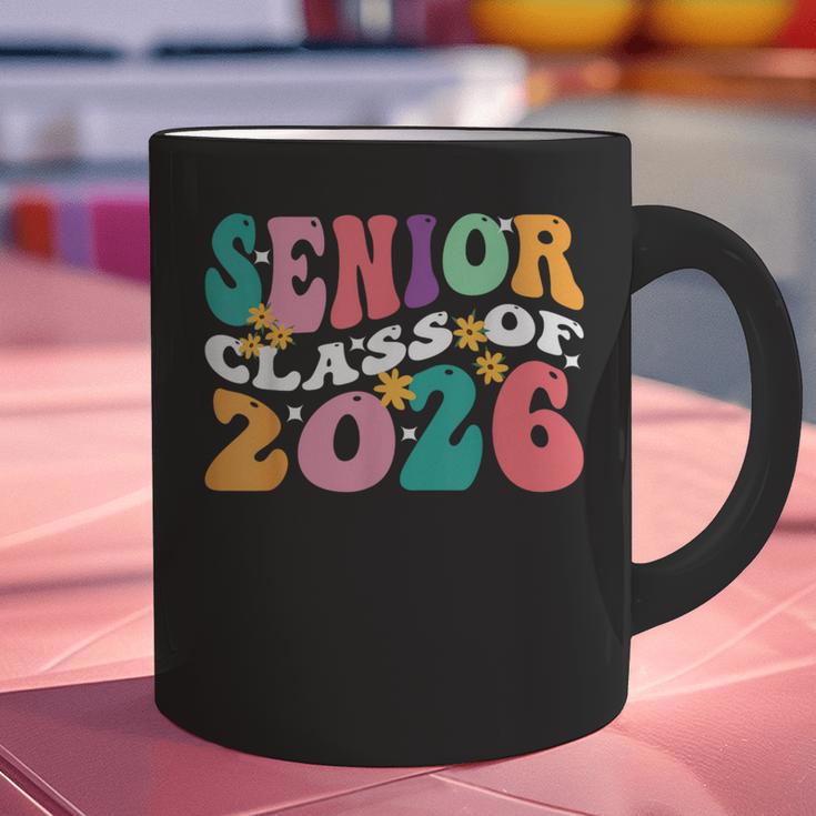 Groovy Senior Class Of 2026 My Last First Day Graduation 26 Graphic Print Coffee Mug
