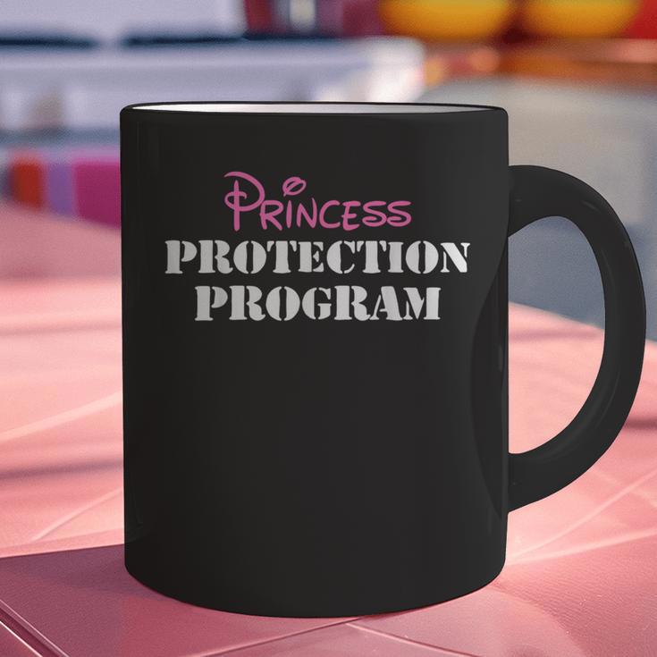 Halloween Dad Mom Daughter Adult Costume Princess Security Graphic Print Coffee Mug