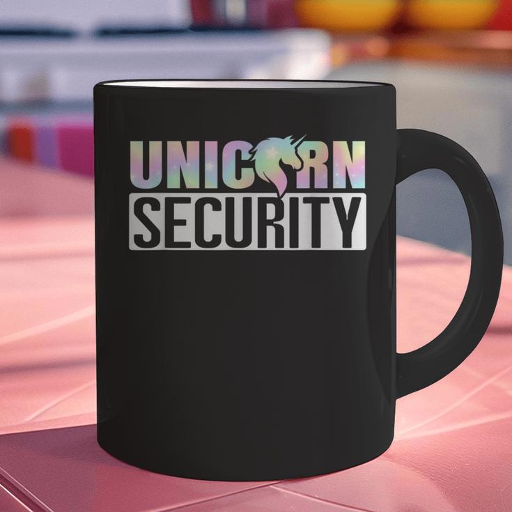 Halloween Mom Dad Daughter Adult Costume Unicorn Security Graphic Print Coffee Mug