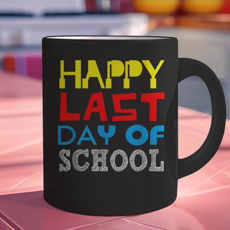 Happy Last Day Of School Graduation Teachers Student Graphic Print Coffee Mug