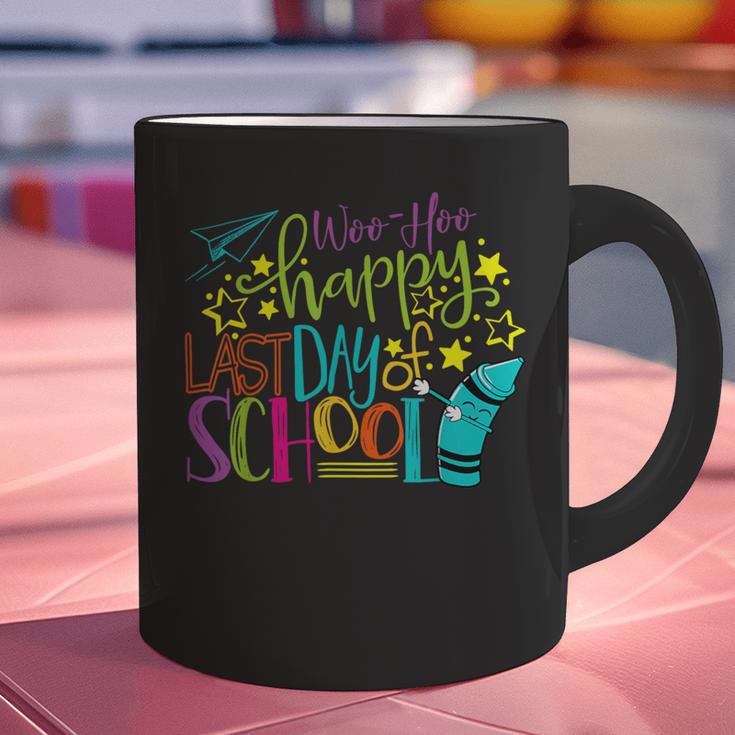 Happy Last Day Of School Student Teacher Graduation Graphic Print Coffee Mug