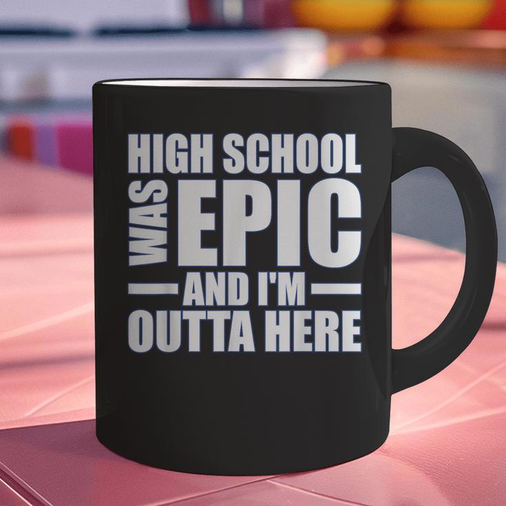 High School Graduate Graduation Party Meme Graphic Print Coffee Mug
