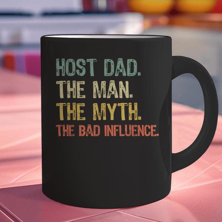 Host Dad The Man Myth The Bad Influence Retro Graphic Print Coffee Mug Host Dad The Man Myth The Bad Influence Retro Graphic Print Coffee Mug