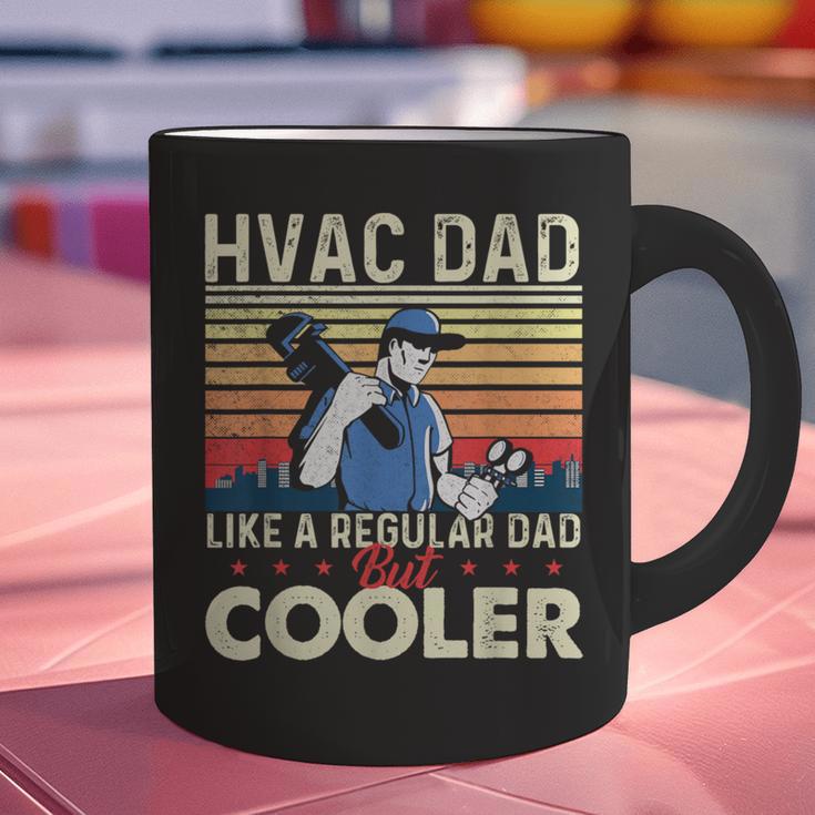 HVAC Dad Like A Regular Dad HVAC Technician AC Repairman Graphic Print Coffee Mug
