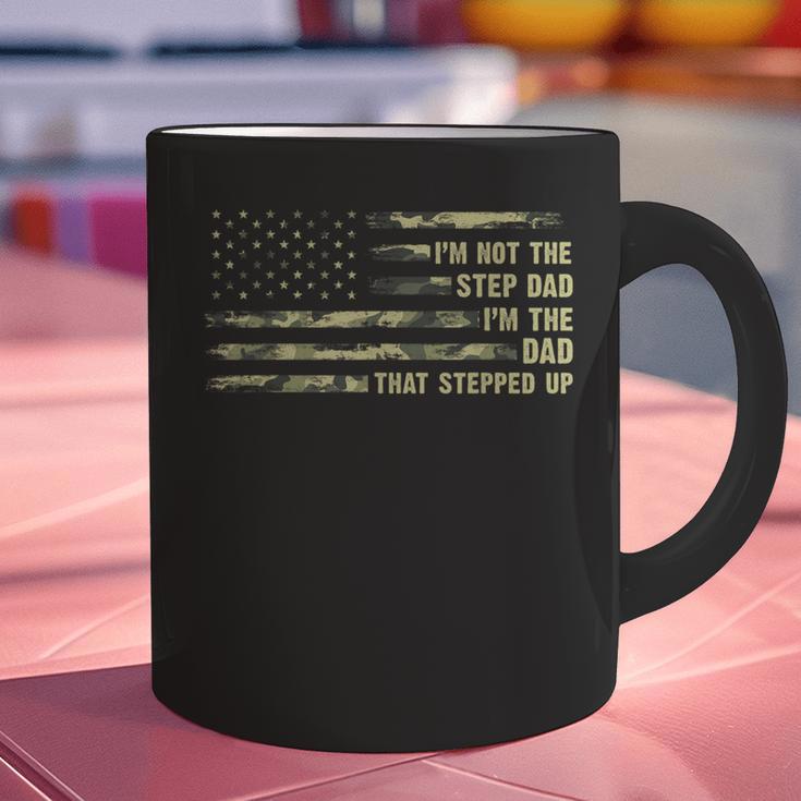 I'm Not The Step Dad I'm The Dad That Stepped Up Camouflage Graphic Print Coffee Mug