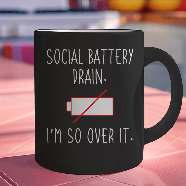 I'm So Over It Saying For Introvert And Shy People Graphic Print Coffee Mug I'm So Over It Saying For Introvert And Shy People Graphic Print Coffee Mug