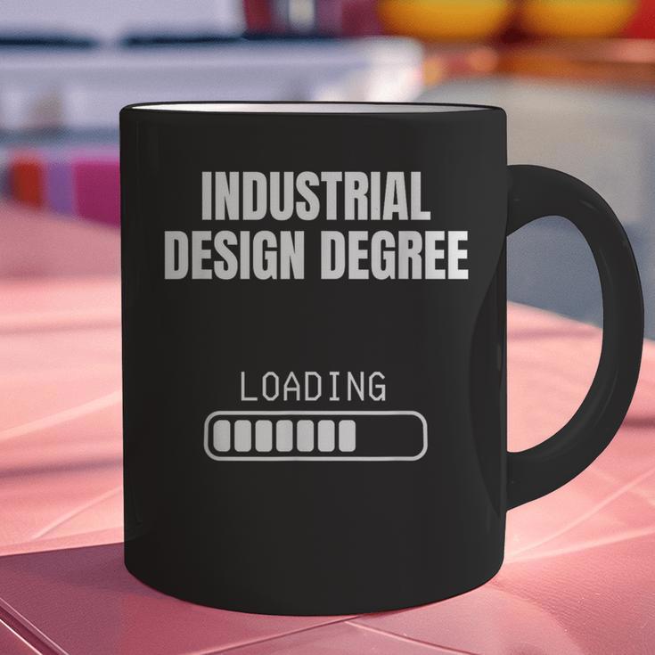 Industrial Degree Loading Student Graduation Graphic Print Coffee Mug