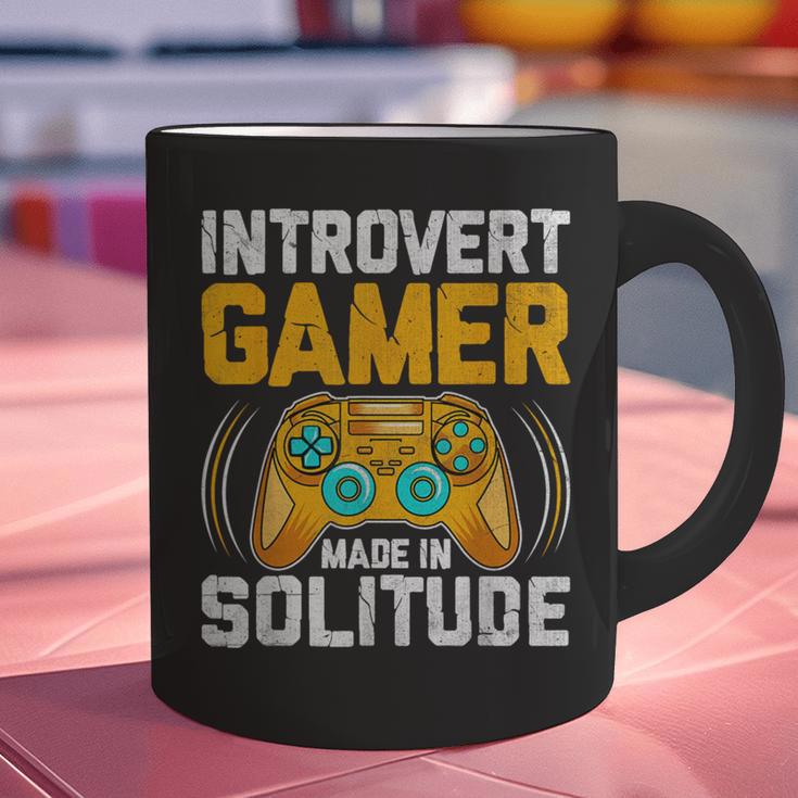 Introvert Gamer Video Games Anti Social Team Player Graphic Print Coffee Mug