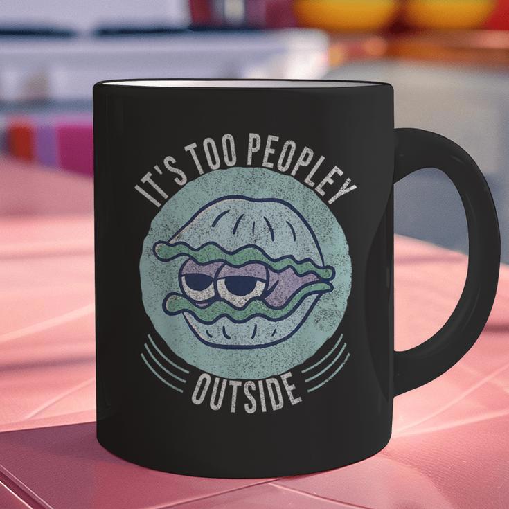 Introvert Too Peopley Anti-Social Shy Person Graphic Print Coffee Mug Introvert Too Peopley Anti-Social Shy Person Graphic Print Coffee Mug