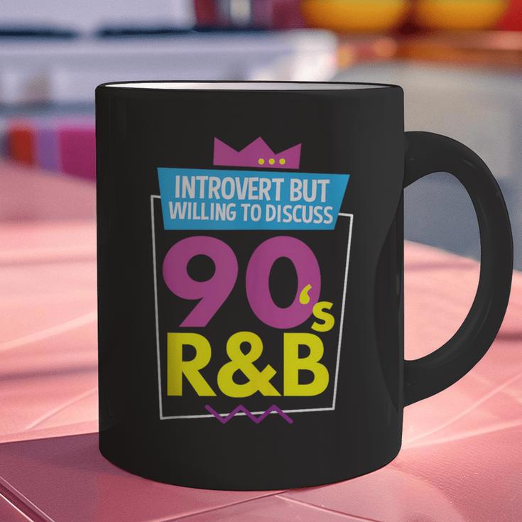 Introvert But Willing To Discuss 90s R&B 1990s Kid Graphic Print Coffee Mug