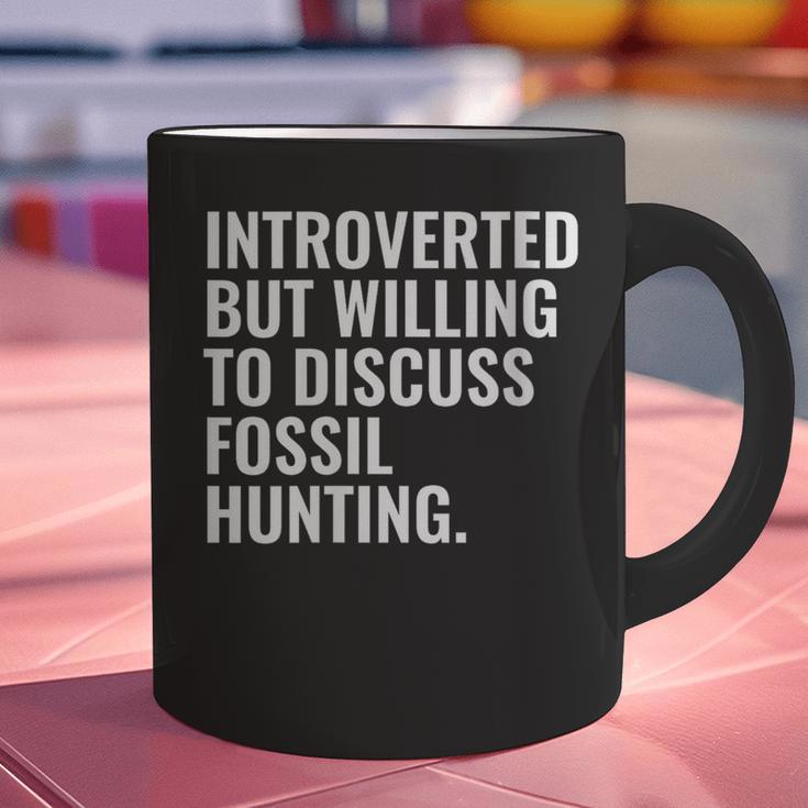 Introverted But Fossil Hunting Introvert Fossil Hunter Graphic Print Coffee Mug Introverted But Fossil Hunting Introvert Fossil Hunter Graphic Print Coffee Mug