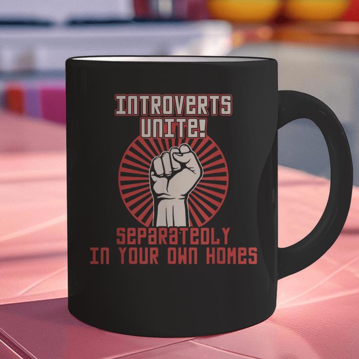 Introverts Unite Introverting Introverts At Home Graphic Print Coffee Mug Introverts Unite Introverting Introverts At Home Graphic Print Coffee Mug