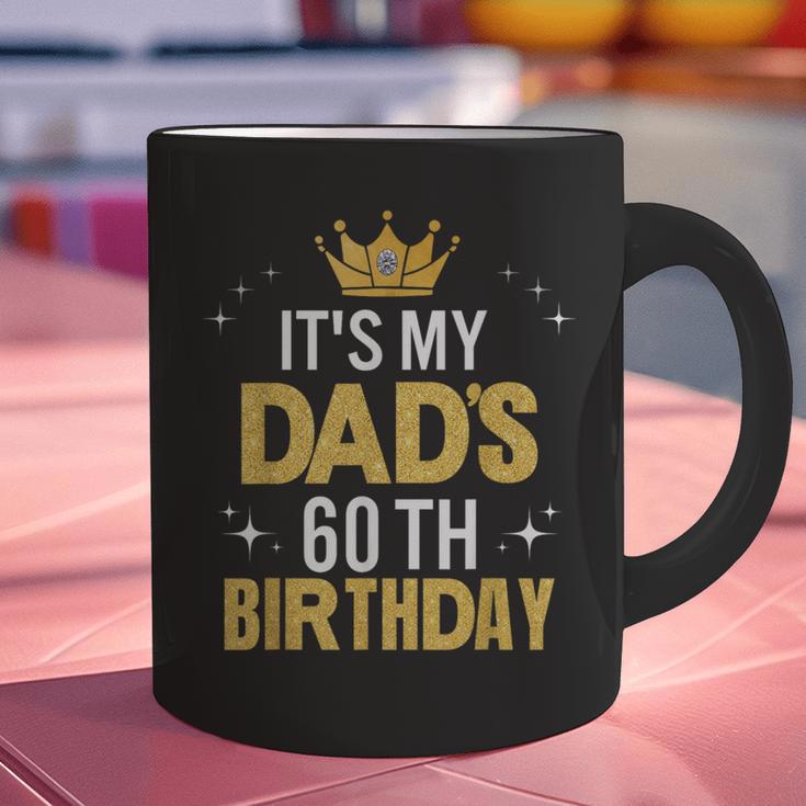 It's My Dad's 60th Birthday 60 Years Old Graphic Print Coffee Mug