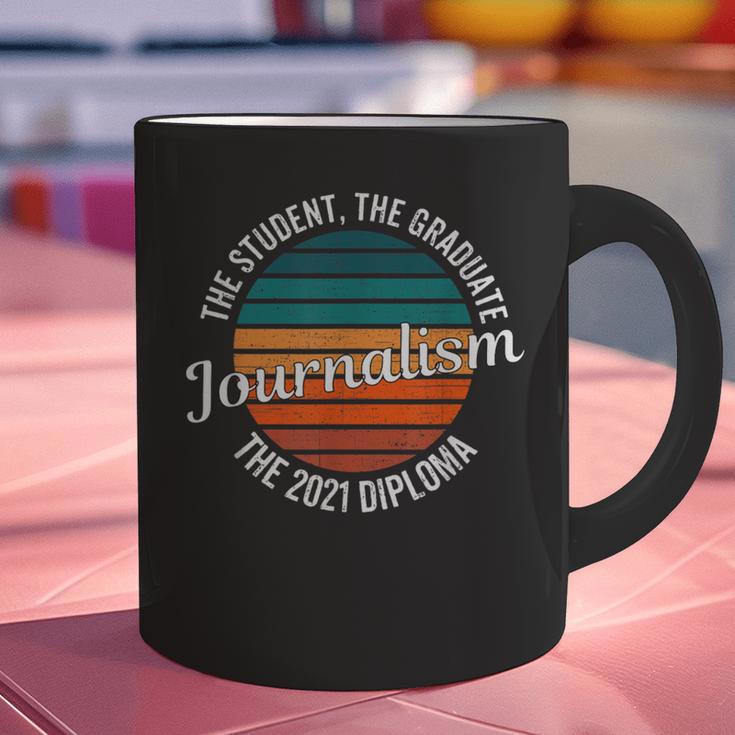 Journalism Graduation Senior Graduate Senioritis College Graphic Print Coffee Mug