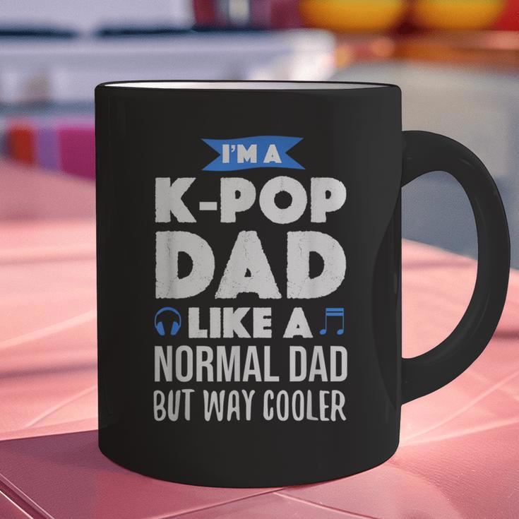 K-Pop Dad Korean Music Lover Graphic Print Coffee Mug
