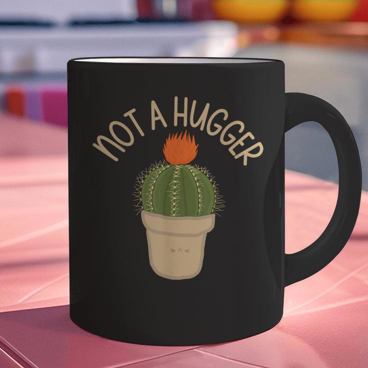 Kawaii Grumpy Cactus Not a Hugger Plant Introvert Graphic Print Coffee Mug Kawaii Grumpy Cactus Not a Hugger Plant Introvert Graphic Print Coffee Mug