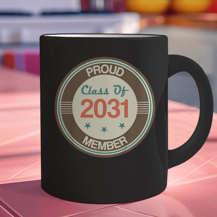 Kids Class Of 2031 Shirt Back To School Future Graduation Graphic Print Coffee Mug